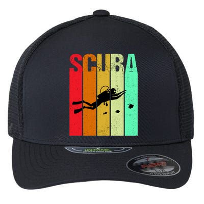 Scuba Retro Flexfit Unipanel Trucker Cap