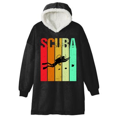 Scuba Retro Hooded Wearable Blanket