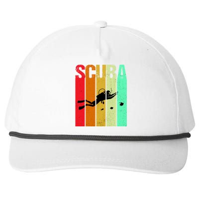 Scuba Retro Snapback Five-Panel Rope Hat