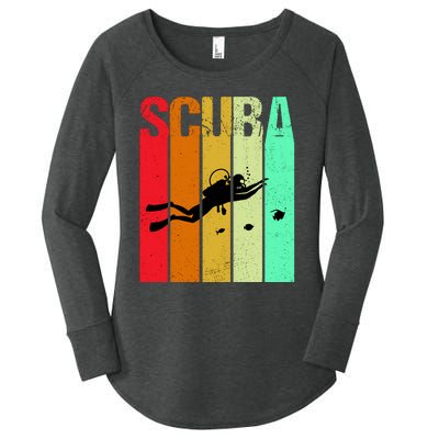 Scuba Retro Women's Perfect Tri Tunic Long Sleeve Shirt