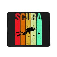 Scuba Retro Mousepad