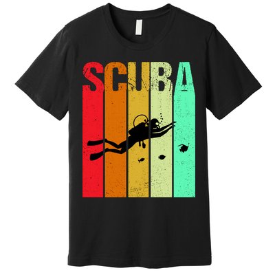 Scuba Retro Premium T-Shirt