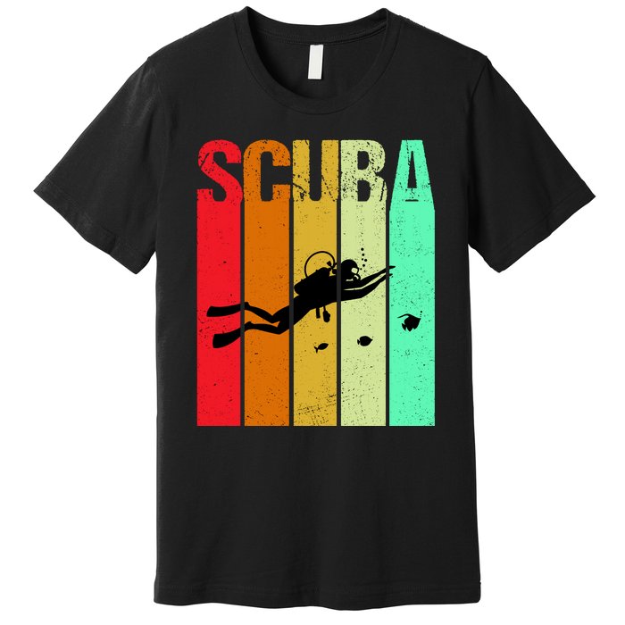 Scuba Retro Premium T-Shirt