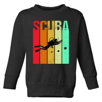 Scuba Retro Toddler Sweatshirt