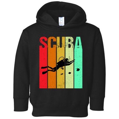 Scuba Retro Toddler Hoodie