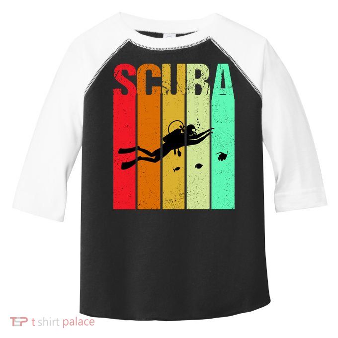 Scuba Retro Toddler Fine Jersey T-Shirt