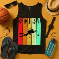 Scuba Retro Tank Top