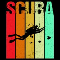 Scuba Retro Tank Top