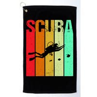 Scuba Retro Golf Towel