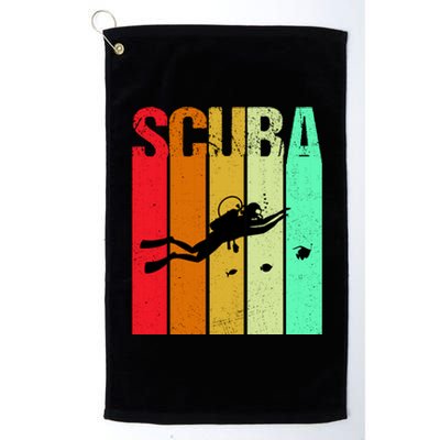 Scuba Retro Platinum Collection Golf Towel