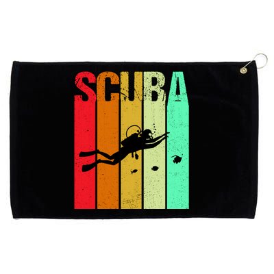 Scuba Retro Grommeted Golf Towel