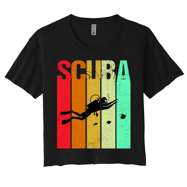 Scuba Retro Crop Top
