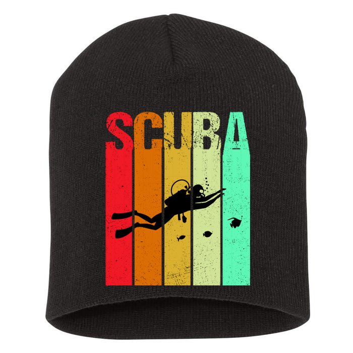 Scuba Retro Short Acrylic Beanie