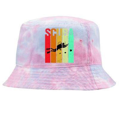 Scuba Retro Tie-Dyed Bucket Hat