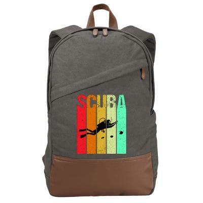 Scuba Retro Cotton Canvas Backpack