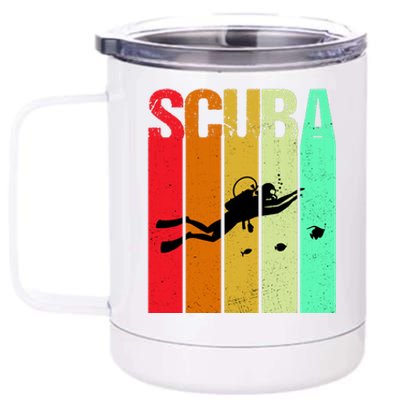 Scuba Retro 12 oz Stainless Steel Tumbler Cup