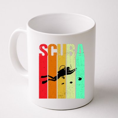 Scuba Retro Coffee Mug