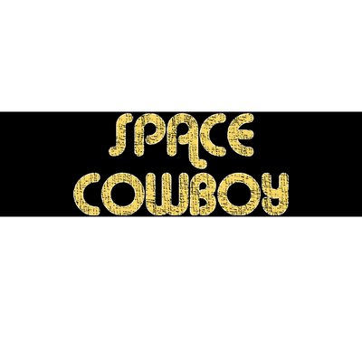 Space Cowboy Vintage Large Print Retro Distressed Bumper Sticker