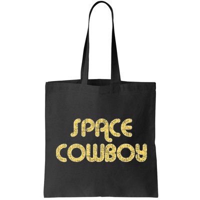 Space Cowboy Vintage Large Print Retro Distressed Bag