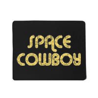 Space Cowboy Vintage Large Print Retro Distressed Mousepad