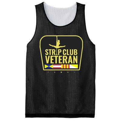 Strip Club Veteran Mesh Reversible Basketball Jersey Tank