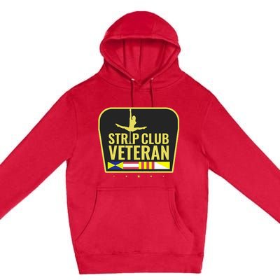 Strip Club Veteran Premium Pullover Hoodie