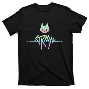 Stray Cat Video Game Gamer Funny Cute Trending Game Lover Cat Lover T-Shirt