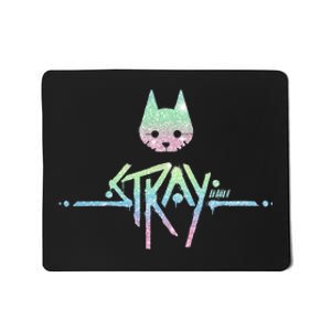 Stray Cat Video Game Gamer Funny Cute Trending Game Lover Cat Lover Mousepad