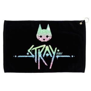 Stray Cat Video Game Gamer Funny Cute Trending Game Lover Cat Lover Grommeted Golf Towel