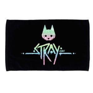 Stray Cat Video Game Gamer Funny Cute Trending Game Lover Cat Lover Microfiber Hand Towel