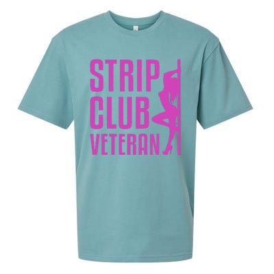 Strip Club Veteran Millitary Soldier Vintage Sueded Cloud Jersey T-Shirt