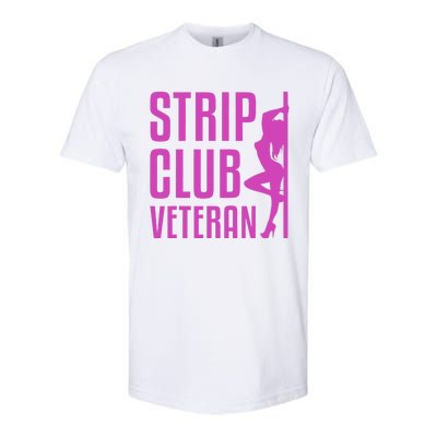 Strip Club Veteran Millitary Soldier Vintage Softstyle CVC T-Shirt