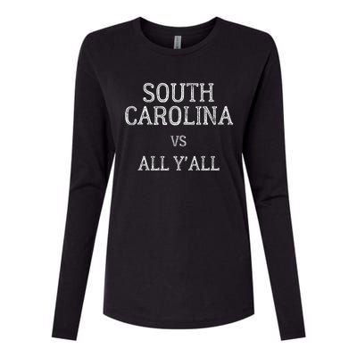 South Carolina Vs All YAll Womens Cotton Relaxed Long Sleeve T-Shirt