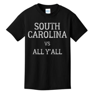 South Carolina Vs All YAll Kids T-Shirt