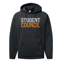 Student Council Vintage Performance Fleece Hoodie