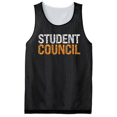 Student Council Vintage Mesh Reversible Basketball Jersey Tank