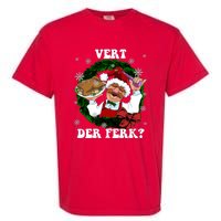 Swedish Chef Vert Der Ferk Christmas Swedish Chef Christmas Funny Garment-Dyed Heavyweight T-Shirt