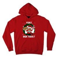 Swedish Chef Vert Der Ferk Christmas Swedish Chef Christmas Funny Tall Hoodie