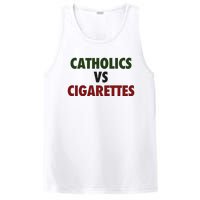 Saying Catholics Vs Cigarettes PosiCharge Competitor Tank