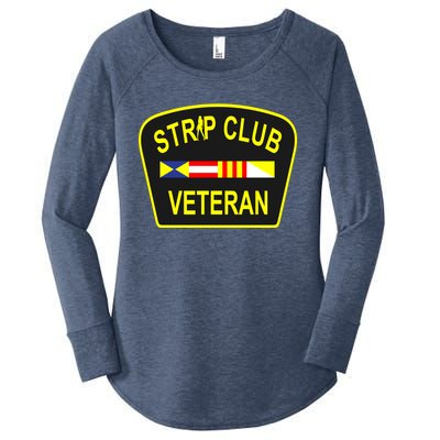 Strip Club Veteran Funny Veteran Women's Perfect Tri Tunic Long Sleeve Shirt