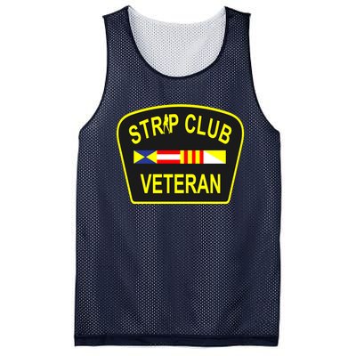 Strip Club Veteran Funny Veteran Mesh Reversible Basketball Jersey Tank