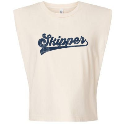 Skipper Cute Vintage Graphic Garment-Dyed Women's Muscle Tee