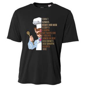 Swedish Chef Vert Der Ferk Cooling Performance Crew T-Shirt