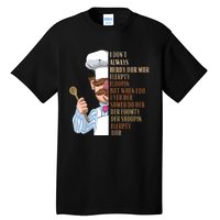 Swedish Chef Vert Der Ferk Tall T-Shirt