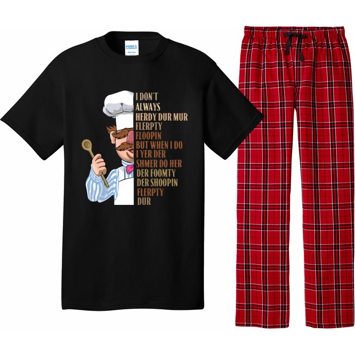 Swedish Chef Vert Der Ferk Pajama Set