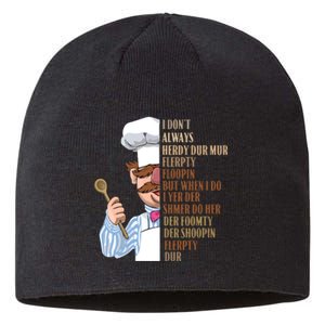 Swedish Chef Vert Der Ferk Sustainable Beanie