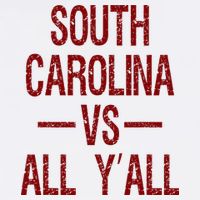 South Carolina Vs All YAll Vintage Weathered Southerner Hoodie