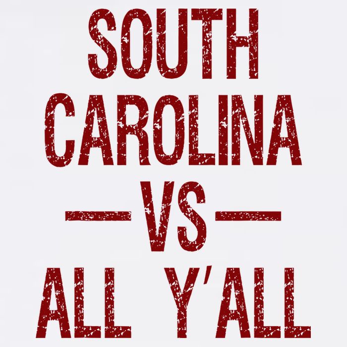 South Carolina Vs All YAll Vintage Weathered Southerner Hoodie