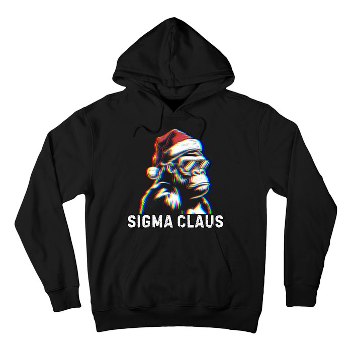 Sigma Claus Vintage Funny Christmas Sigma Costume Hoodie