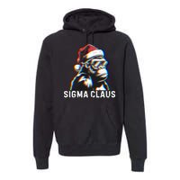 Sigma Claus Vintage Funny Christmas Sigma Costume Premium Hoodie